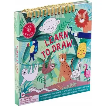 Výuková hračka Sada pro výuku kreslení pro děti – Džungle