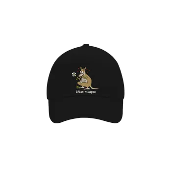 Kšiltovka Bastard Štěstí v kapse kšiltovka baseballka Black