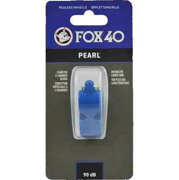 Píšťalka Fox 40 PEARL SAFETY pro rozhodčí 90 dB modrá