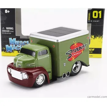autíčko Maisto Ford usa Coe Van Truck Stardust Garage 2-assi Custom 1950 1:64 Zelená