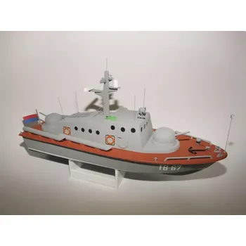 RC model lodě Vladyka MTB 67 sestavený model torpédoborce