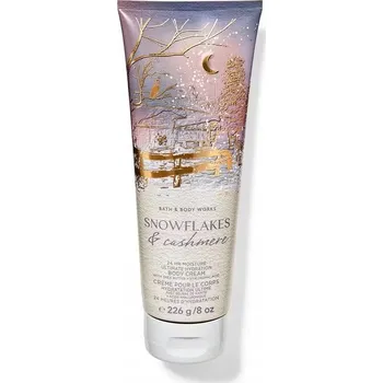 Bath & Body Works tělový krém Snowflakes & Cashmere 226 g
