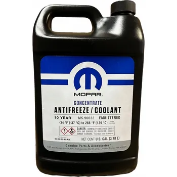 Náplň do chladiče a ostřikovače Koncentrát chladicí kapaliny Mopar 10 let MS90032
