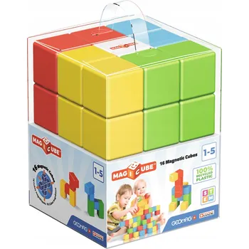 ostatní stavebnice Stavebnice Geomag Magicube Full Color Recycled Crystal 16 ks 16 ks
