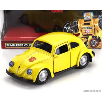 autíčko Jada Volkswagen Beetle 1969 - Bumblebee Transformers - Movie 1:32 Žlutá