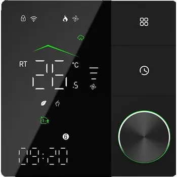 Termostat SMART termostat WiFi Matter LCD pro dálkové ovládání kotle, 5A, bílý