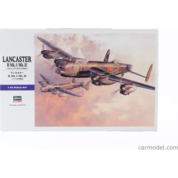 Plastikový model Hasegawa Avro Lancaster B Mki Airplane Military 1941 1:72 /