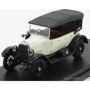 autíčko Rio-models Fiat 501 Sport Cabriolet Closed 1919 1:43 Bílá Černá