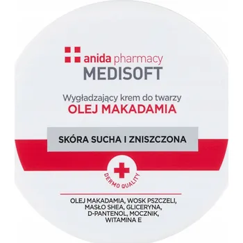 Pleťový krém Víceúčelový krém na obličej Anida Medisoft s makadamiovým olejem pro den i noc 100 ml