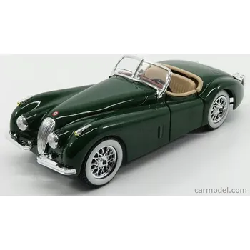 autíčko Bburago Jaguar Xk120 Cabriolet 1953 1:24 Zelená