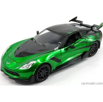 autíčko Jada Chevrolet Corvette C7 Coupe Stingray 2014 - Crosshairs Transformers V 1:24