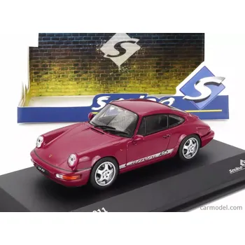 autíčko Solido Porsche 911 964 Rs Coupe 1992 1:43 Red