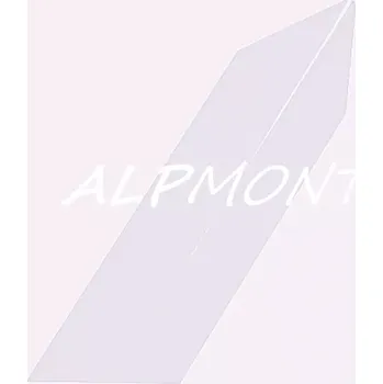 Rohová lišta r.š.100mm pozinkovaná s přihnutím ke zdi lakovaná RAL 9010 bílá s folií dl.2m