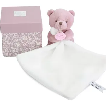 Hračka pro nejmenší Doudou et Compagnie Paris Doudou Můj malý medvídek 10 cm růžový