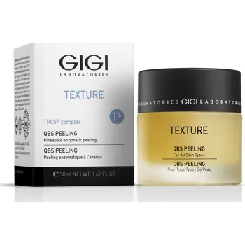 Přípravek na čištění pleti a oči Enzymatický peeling QBS TEXTURE GIGI 50 ml