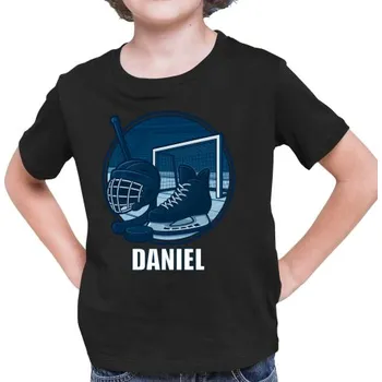 Žertovný předmět Hokej – jméno - dětské tričko s potiskem - personalizovaný produkt- Tričkový.cz