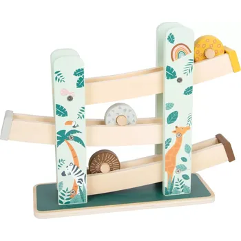 Dřevěná hračka Small foot by Legler Small Foot Dřevěná dráha Safari - poškozený obal