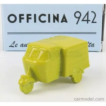 autíčko Officina-942 Piaggio Ape 150c 1956 1:76 Žlutá