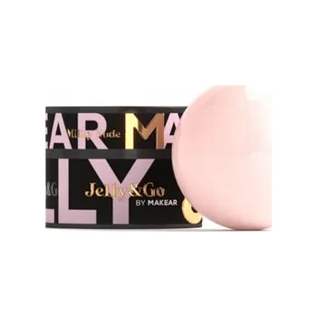 Lak na nehty Makear Jelly & Go 50ml mléčný tělový Gel na nehty