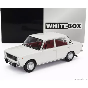 autíčko Whitebox Fiat 124 1970 1:24 Bílá