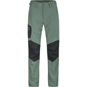 Pánské kalhoty Pánské softshellové kalhoty Hannah BYRNE XXL Zelená, Černá