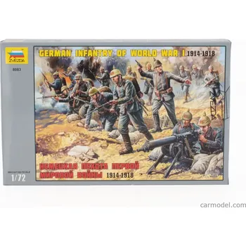 Volný čas Zvezda Figures Soldier German Infantry Of World War I 1:72 /
