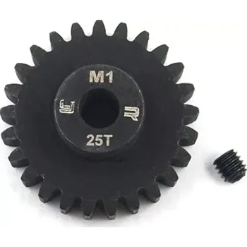 RC model Yeah Racing HD Ocelový pastorek 25T, Modul 1,0M, 5mm