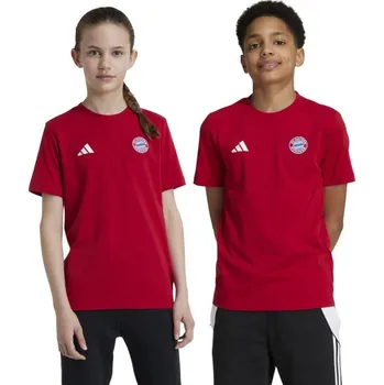 Dětské tričko adidas FC Bayern Mnichov červené IT4138 152CM
