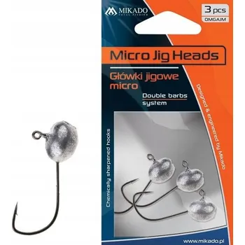 Rybářský háček Jigová hlavička Mikado Micro Aberdeen 1,4 g