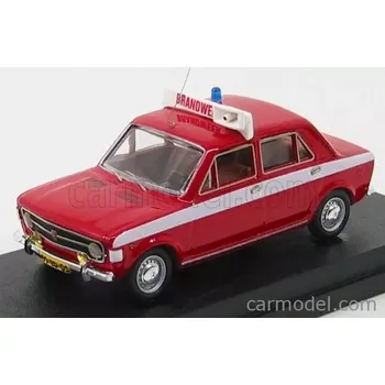 autíčko Rio-models Fiat 128 4 Porte Dutch Firemen - Fire Engine - Vigili Del Fuoco 1:43 Red