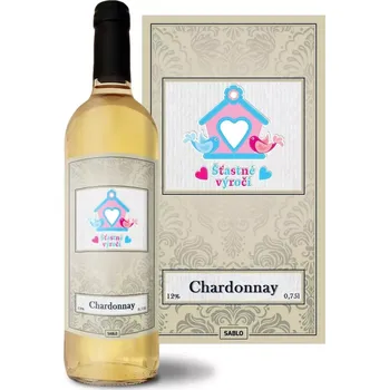 Víno Sablio Bílé víno Šťastné výročí 2: 0,75 l