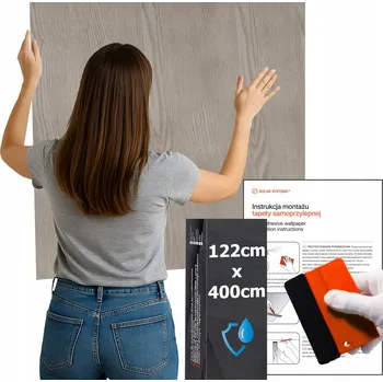 Fototapeta Tapeta Samolepicí Voděodolná Do Kuchyně Na Zeď Nábytek Světlý Dub