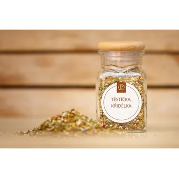 Koření Těstíčka, křidélka v kořence