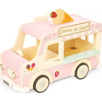 Dřevěná hračka Le Toy Van Zmrzlinový vůz - poškozený obal
