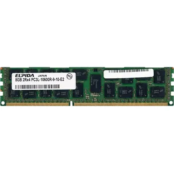 Operační paměť ELPIDA 8GB DDR3 2Rx4 1333MHz PC3L-10600R REG ECC