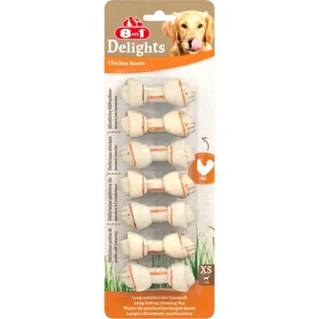 Pamlsek pro psa 8in1 Delights Bones xs 7 kusů