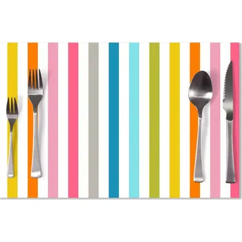 prostírání Sablio Prostírání Barevné proužky: 40x30cm