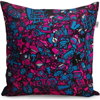 Polštář Sablio Polštář Kreslené obrázky - 50x50 cm