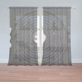 Záclona Sablio Záclony Jin a jang: 2ks 150x250cm