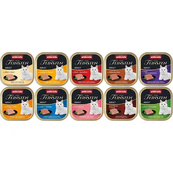 Krmivo pro kočku Vlhké krmivo pro kočky Animonda bezobilná mix chutí, tác 20 x 100 g