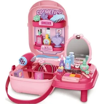 dětské šminky a malovátka Dětská sada na líčení a nehtovou kosmetiku, 22ks