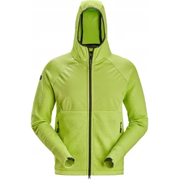 Pánská mikina PRACOVNÍ SOFTSHELLOVÁ MIKINA BOZP S KAPUCE NA ZIP SNICKERS WORKWEAR 8405 (LIMO. 3XL)
