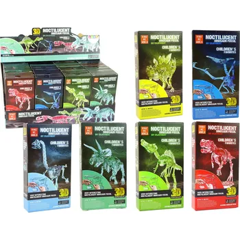 Figurka Mamido Svítící kostra dinosaura k sestavení