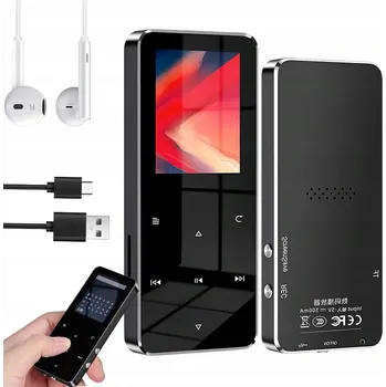 MP4 MP3 přehrávač 16 GB Bluetooth 5.0 Rádio HiFi