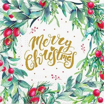 Papírový ubrousek Papírový ubrousek čtvercový 33 cm x 33 cm