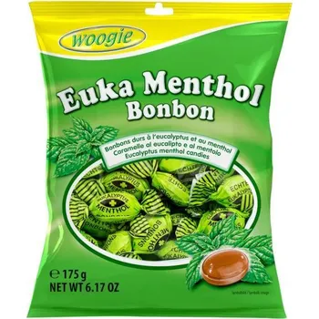 Bonbon Woogie bylinkové bonbony Euka Menthol 175g IDDRZEX03364