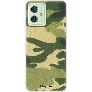 Pouzdro na mobilní telefon Silikonový obal iSaprio - Motorola Moto G54 5G - Green Camuflage 01 (Silikonový obal, kryt a pouzdro iSaprio - Motorola Moto G54 5G - Green Camuflage 01 - stylová ochrana telefonu, pružný TPU materiál, odolný UV potisk, česká výroba)