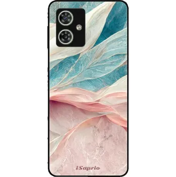 Pouzdro na mobilní telefon Lesklý kryt iSaprio pro Motorola Moto G54 5G - Pink and Blue (Lesklý obal, elegantní kryt a pouzdro iSaprio Exclusive na mobil Motorola Moto G54 5G - Pink and Blue - luxusní vzhled, pružné boky z TPU, kompletní ochrana hran a fotoaparátu, česká výroba)