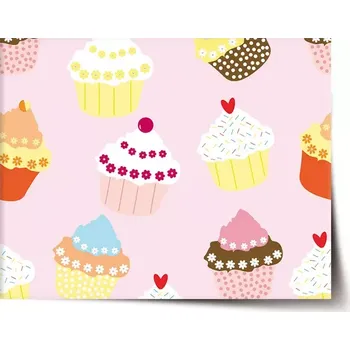 Plakát Sablio Plakát Muffiny - 60x40 cm