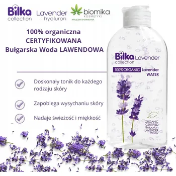 Přípravek na čištění pleti a oči Levandulová voda 100% organická LEVANDULE 200 Ml